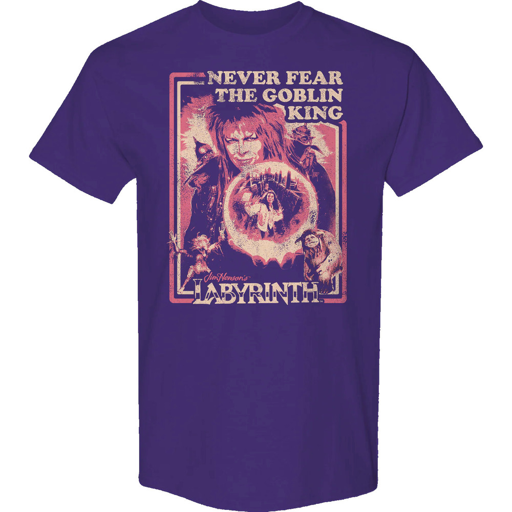 Never Fear The Goblin King Labyrinth Tshirt